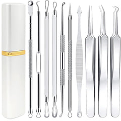 Boxoyx pimple popper tool kit case closed for portable home care