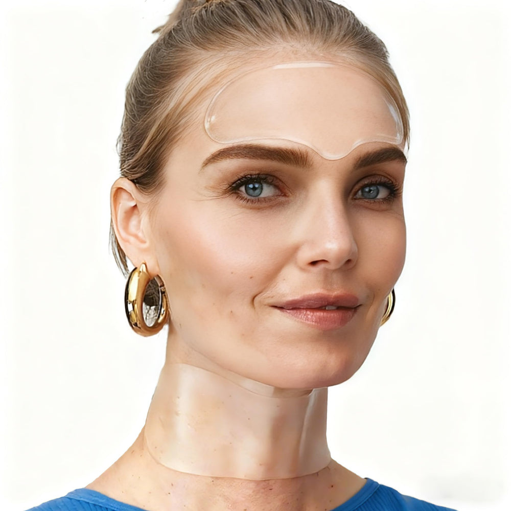 BOYAO forehead patches set provides targeted coverage for smoother forehead lines and daily moisture retention.