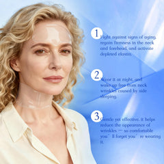BOYAO neck patches set targets neck wrinkles and supports skin firmness during long workdays.
