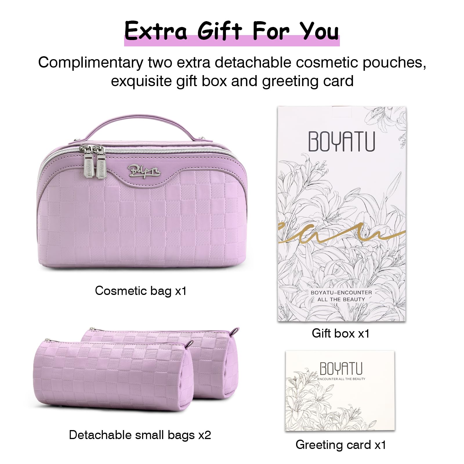 BOYATU compact travel bag is easy to slip into a carry-on
