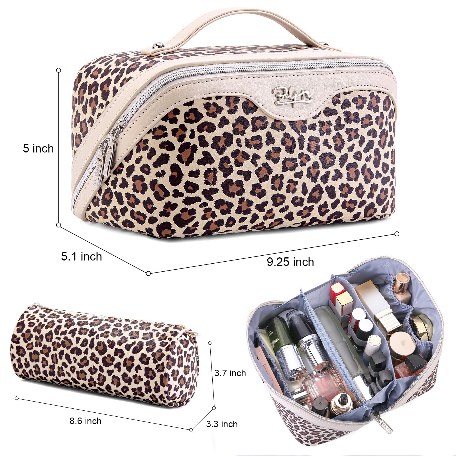 BOYATU travel toiletry bag for on-the-go essentials