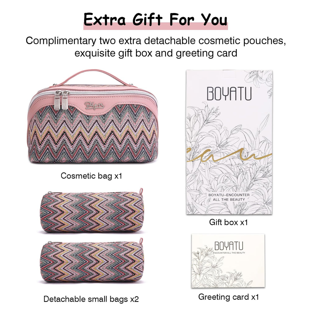 Boyatu bag dimensions 9.25 by 5.1 by 5 inches fits 230 ml bottles