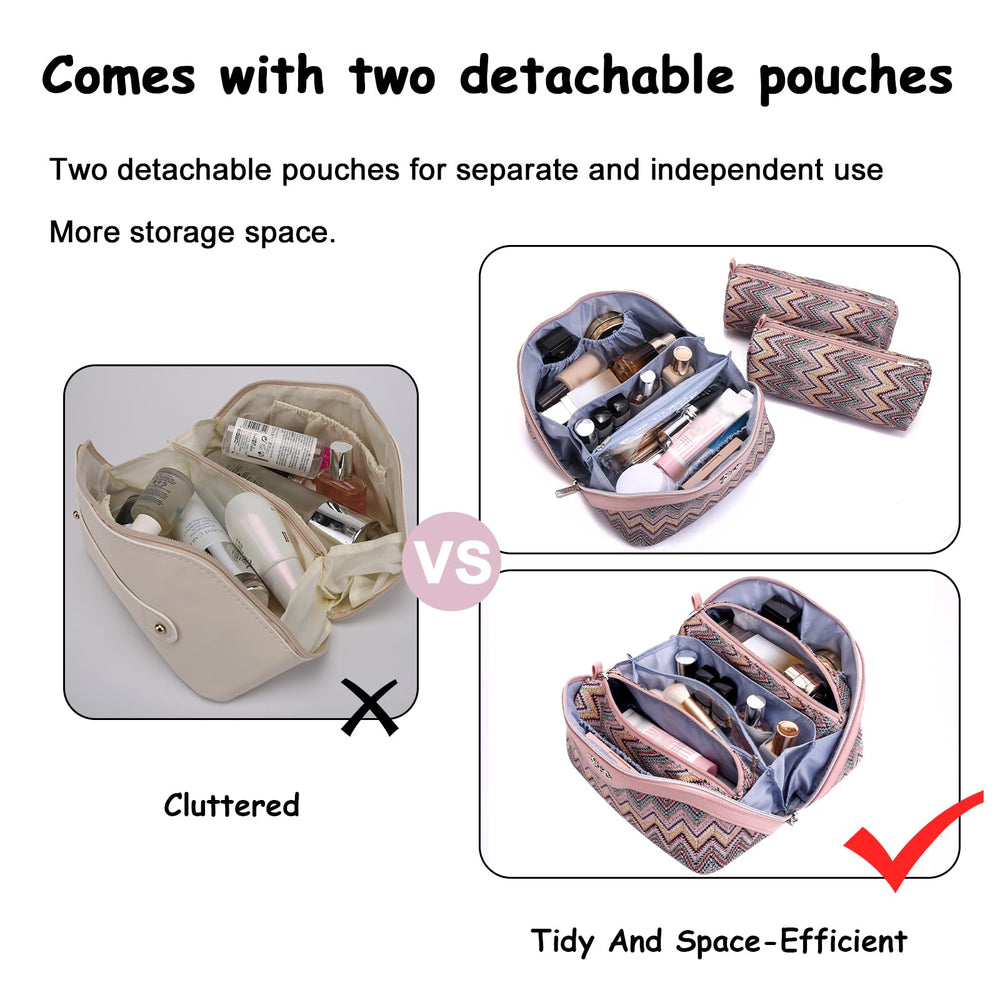 Boyatu bag features a sturdy handle for easy grabbing and travel comfort