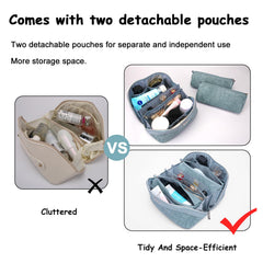 BOYATU bag packed in luggage, travel-ready for neat organization