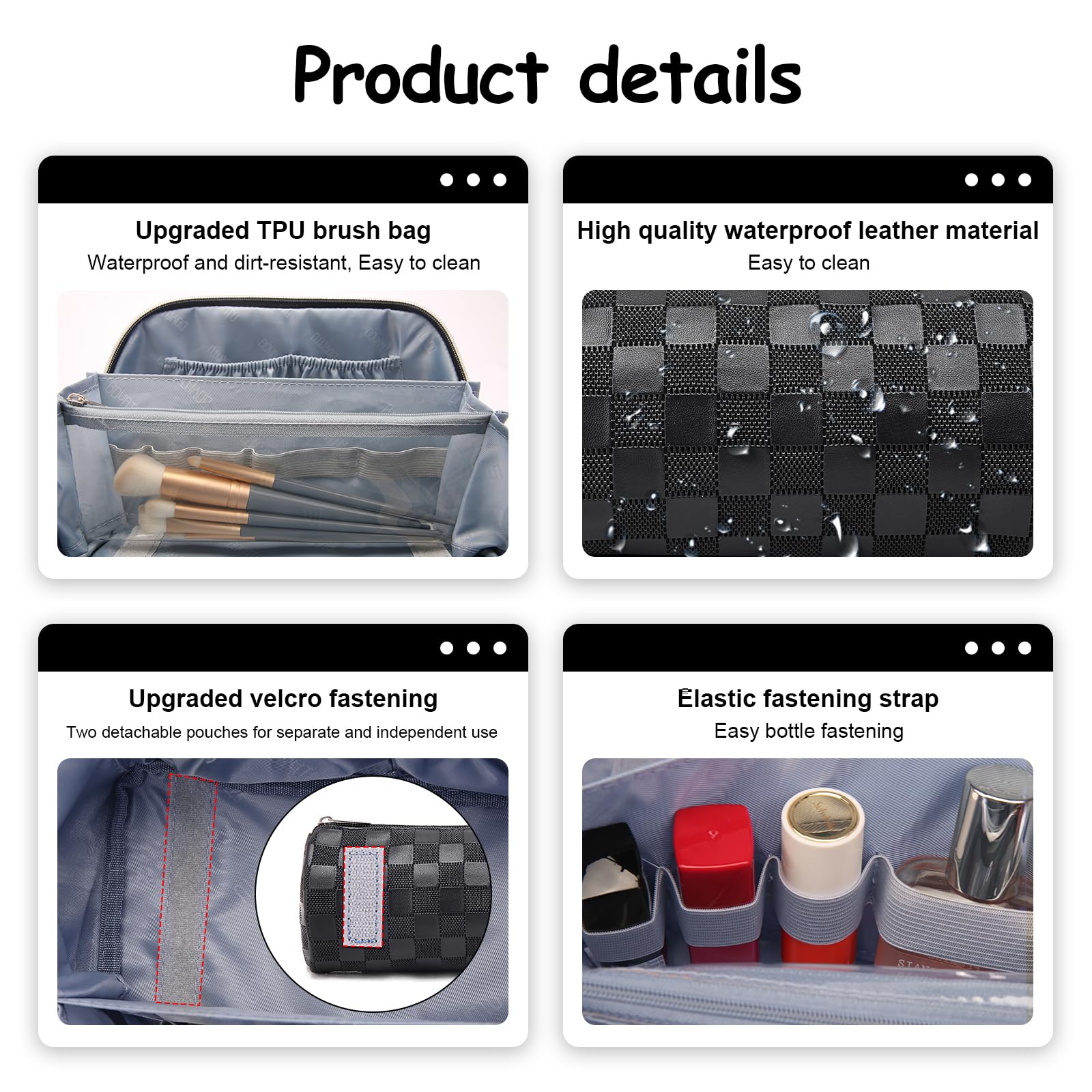 BOYATU interior clean bag helps prevent leaks and odors