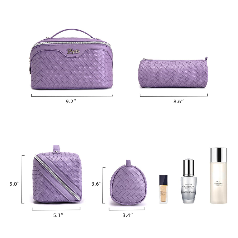 BOYATU handle-detail L01 purple, easy grip during travel.