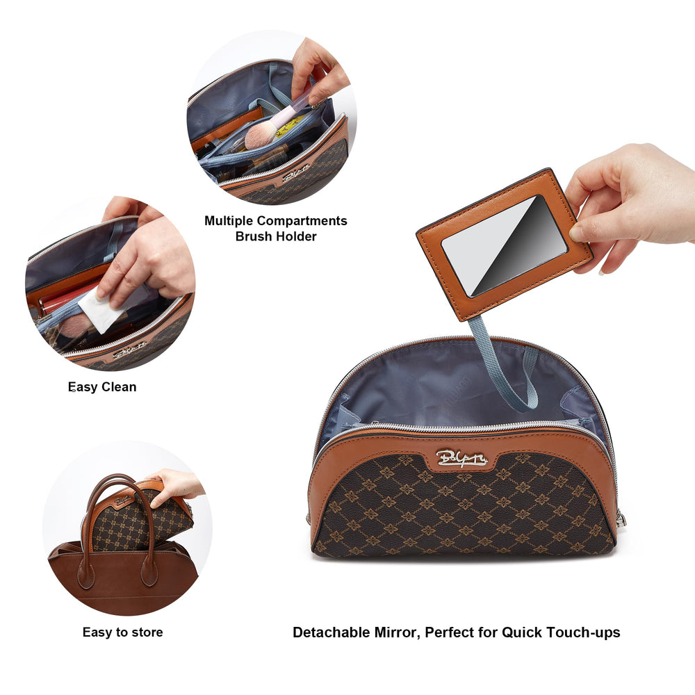 BOYATU waterproof shell coffee bag demonstrates spill protection on the go