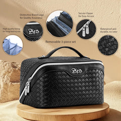 BOYATU waterproof toiletry organizer keeps contents dry while traveling