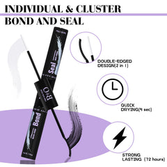 B&Qaugen cluster lashes in varied lengths for natural to glam cat-eye results.