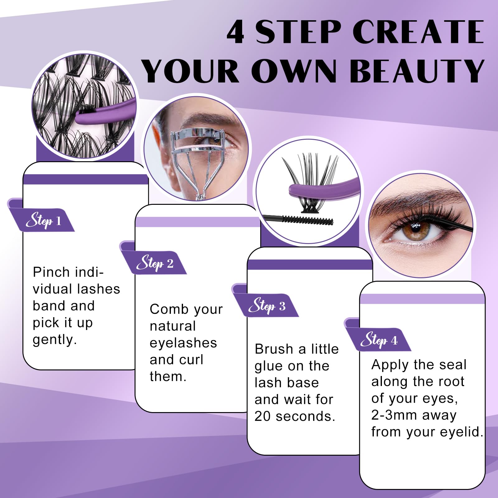 Various styles including 30D, 40D, and 50D support different looks.