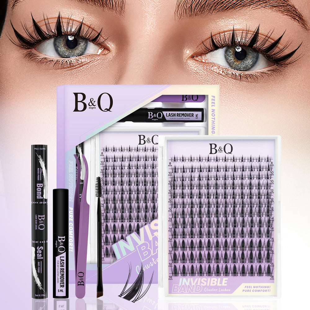 B&Qaugen Fairy Lash Clusters Kit 144 pieces for natural volume
