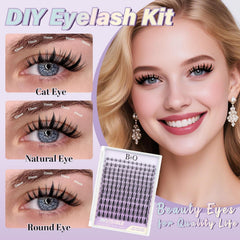 B&Qaugen Fairy Lash Clusters Kit 8-18 mix lengths for variety