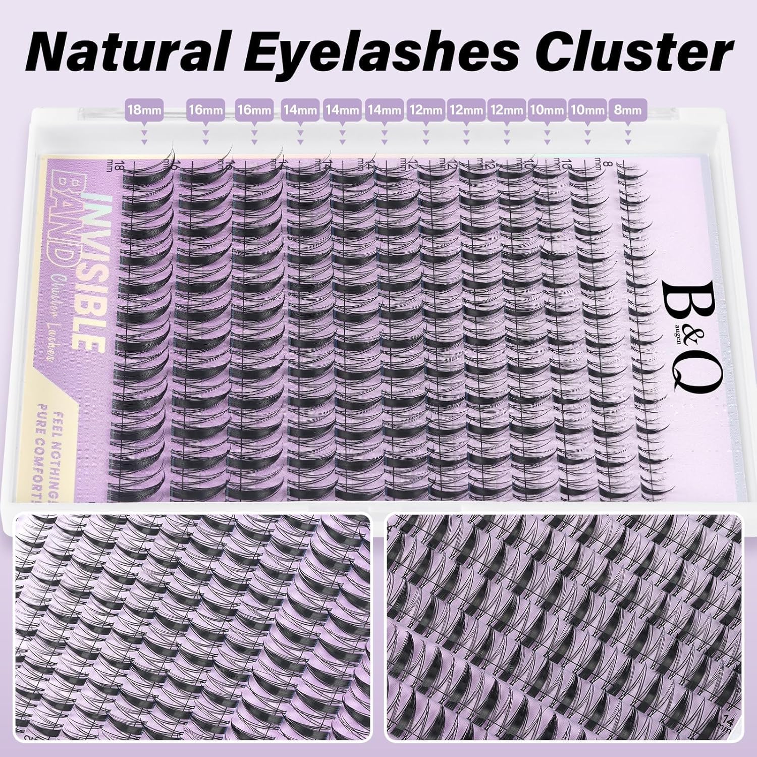 B&Qaugen Fairy Lash Clusters Kit DIY setup with tools