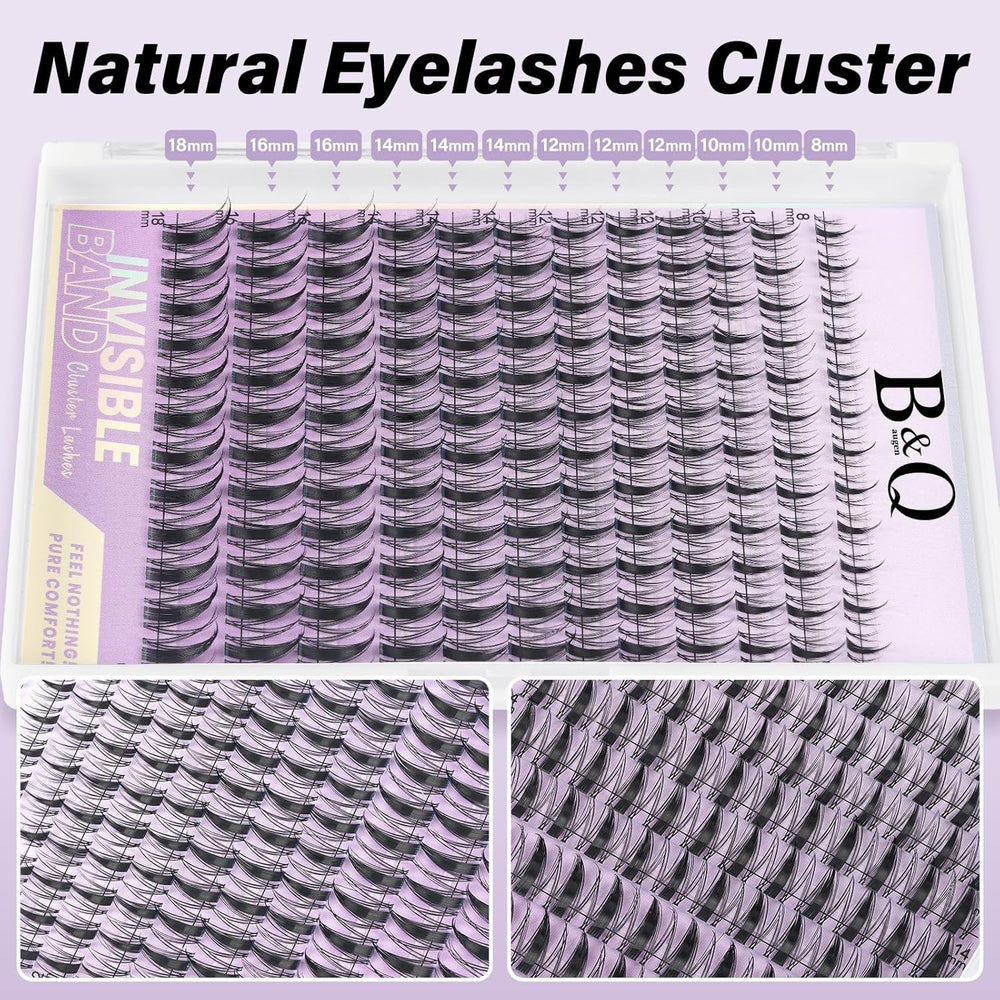 B&Qaugen Fairy Lash Clusters Kit DIY setup with tools