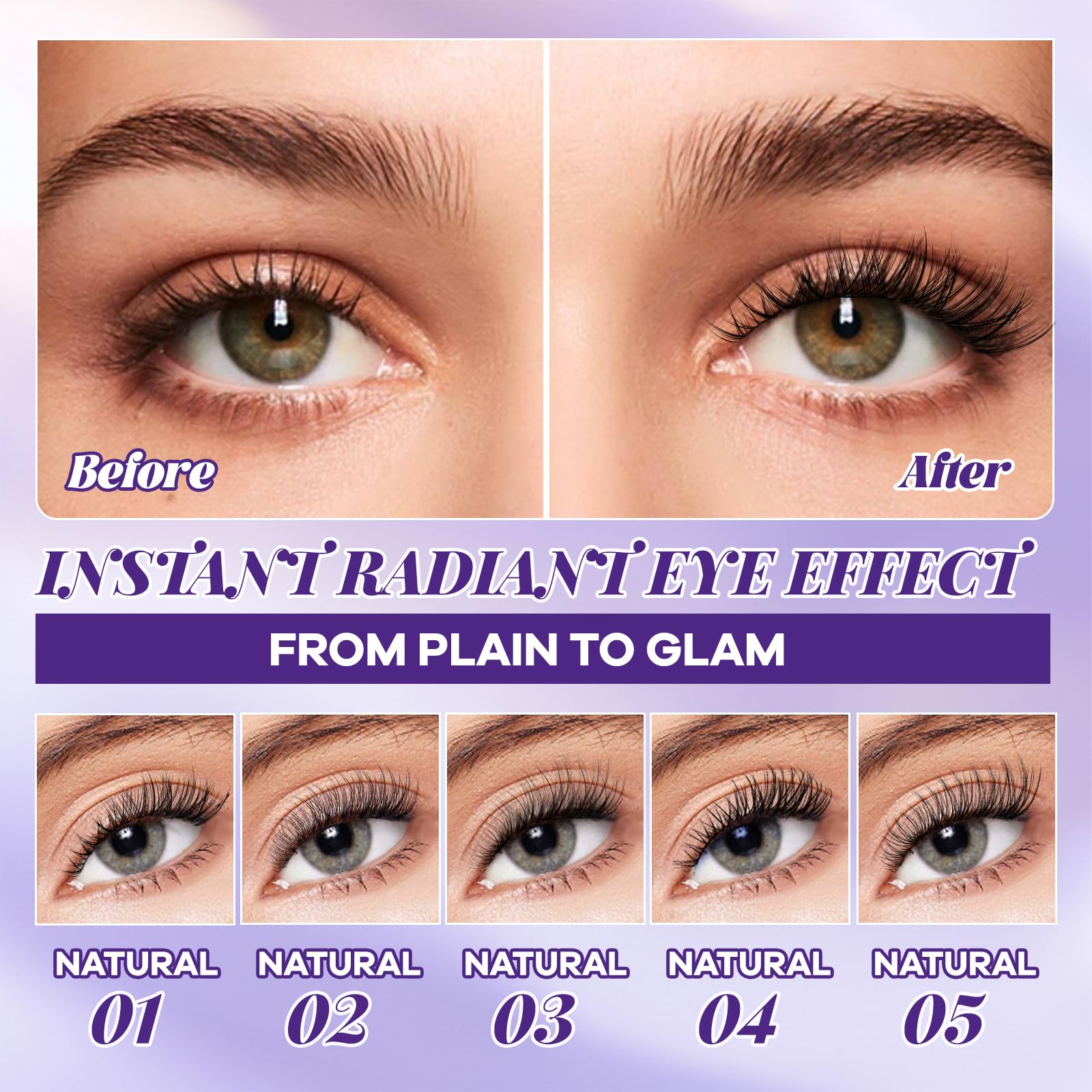 B&Qaugen lash application kit shows beginner-friendly DIY precision with included glue and tweezers