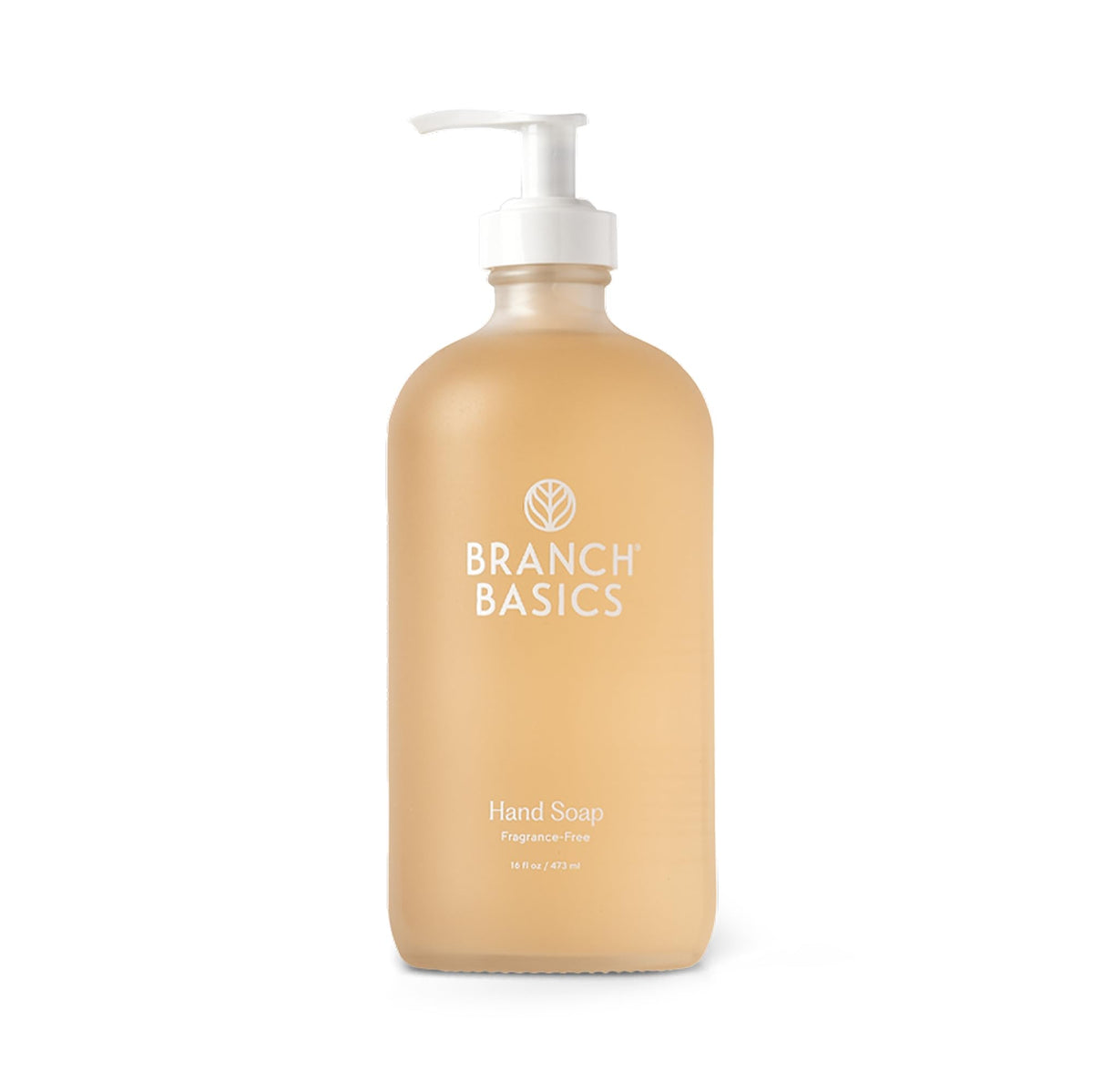 Branch Basics Gel Hand Soap bottle front view, fragrance-free formula ideal for gentle cleansing.