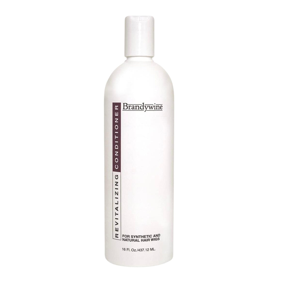 Brandywine Revitalizing Conditioner bottle shows detangling-friendly formula for wigs