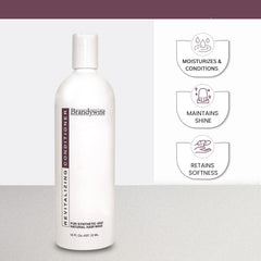 Brandywine Revitalizing Conditioner packaging image emphasizes versatile use for wigs
