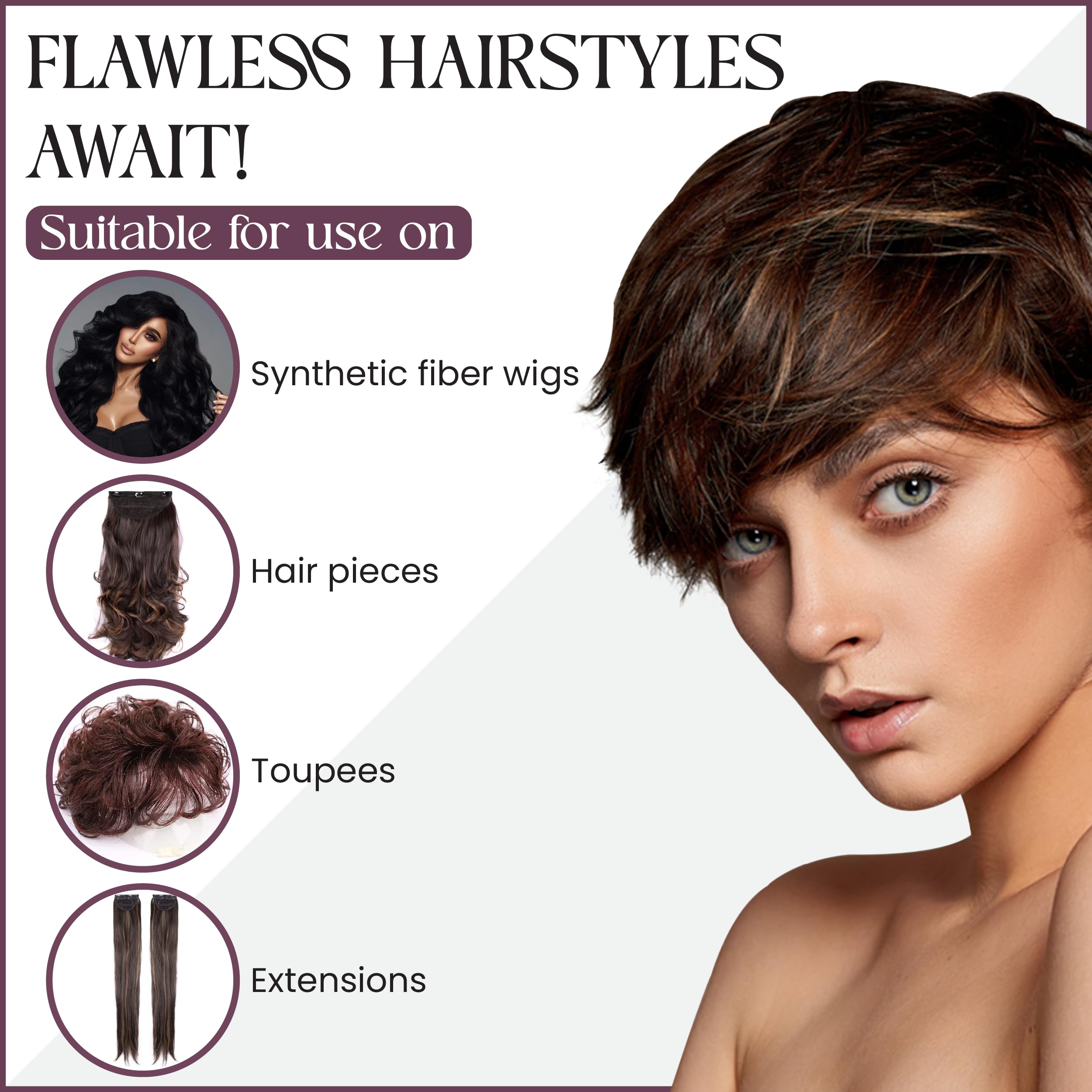 Brandywine wig spray for easy application on wigs.
