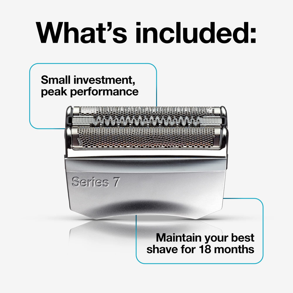 Braun Series 7 70S replacement-clip-on image highlights quick install
