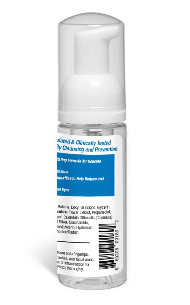 brazmedics brazzoMD stye relief cleanser packaging for daily routine