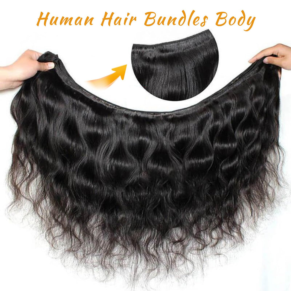 Brbeawor Brazilian virgin hair close-up reveals smooth, tangle-free feel