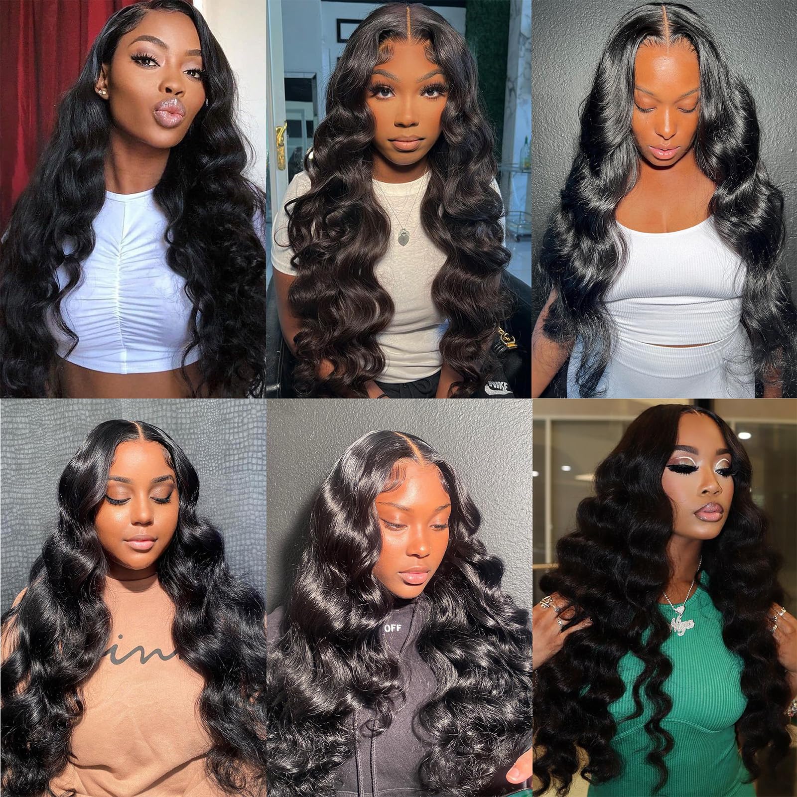Brbeawor natural black bundles demonstrate full density and thick ends