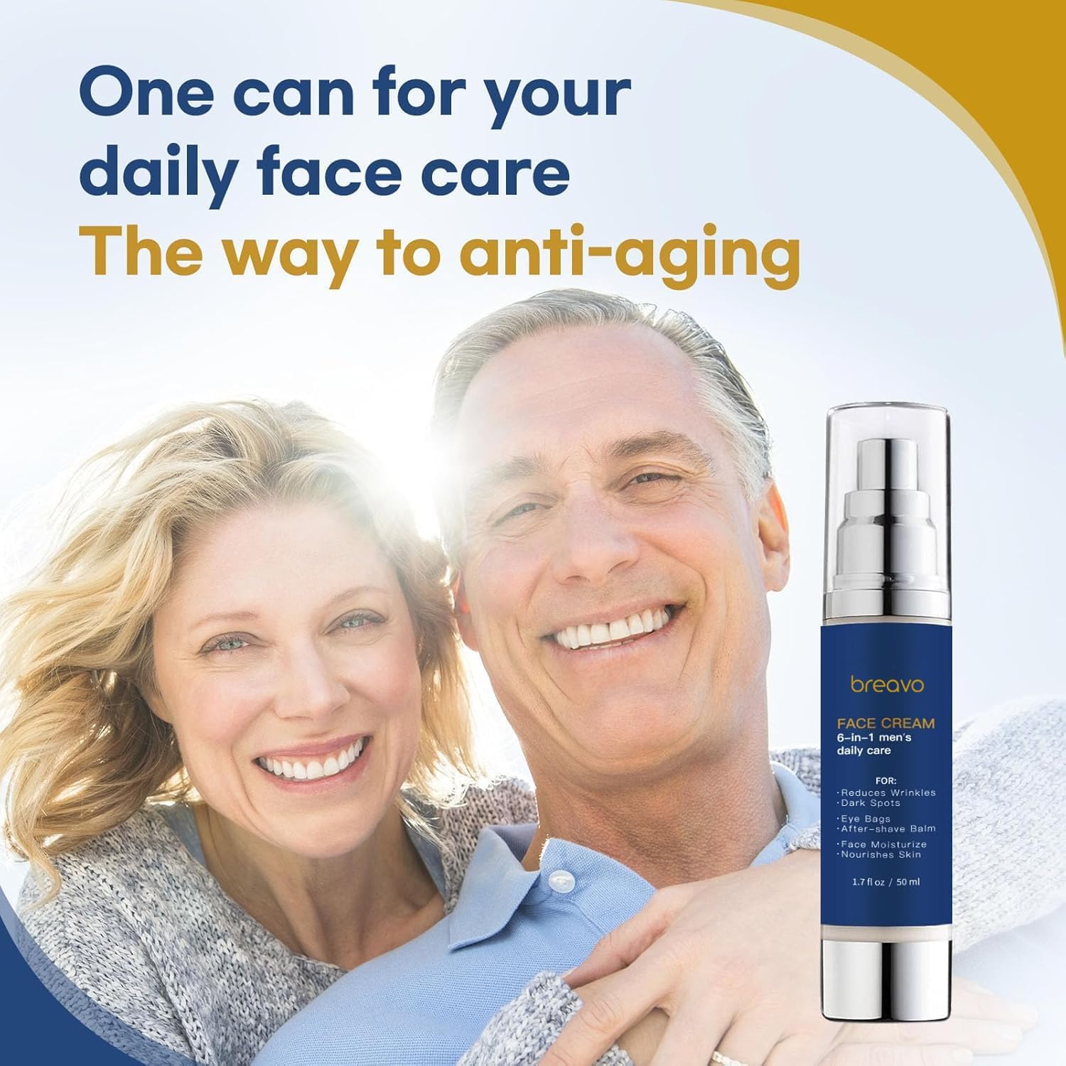 Breavo 6-in-1 face cream matte finish helps control shine.