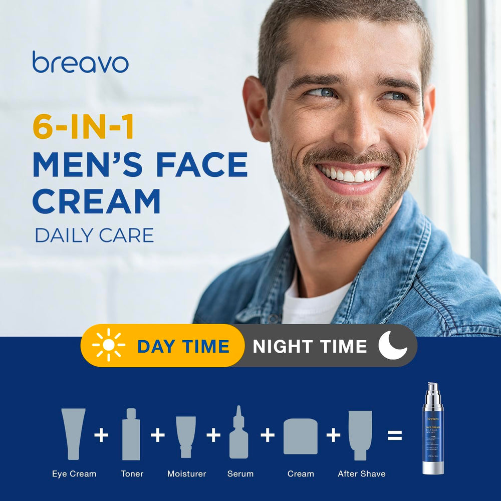 Breavo 6 in 1 Face Cream nourishes skin deeply.
