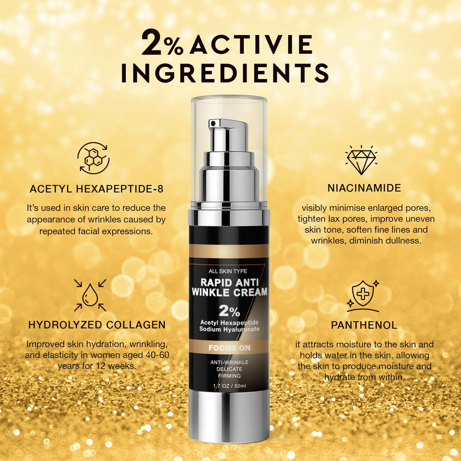Breavo age defender application closeup illustrating quick absorption for morning routine.