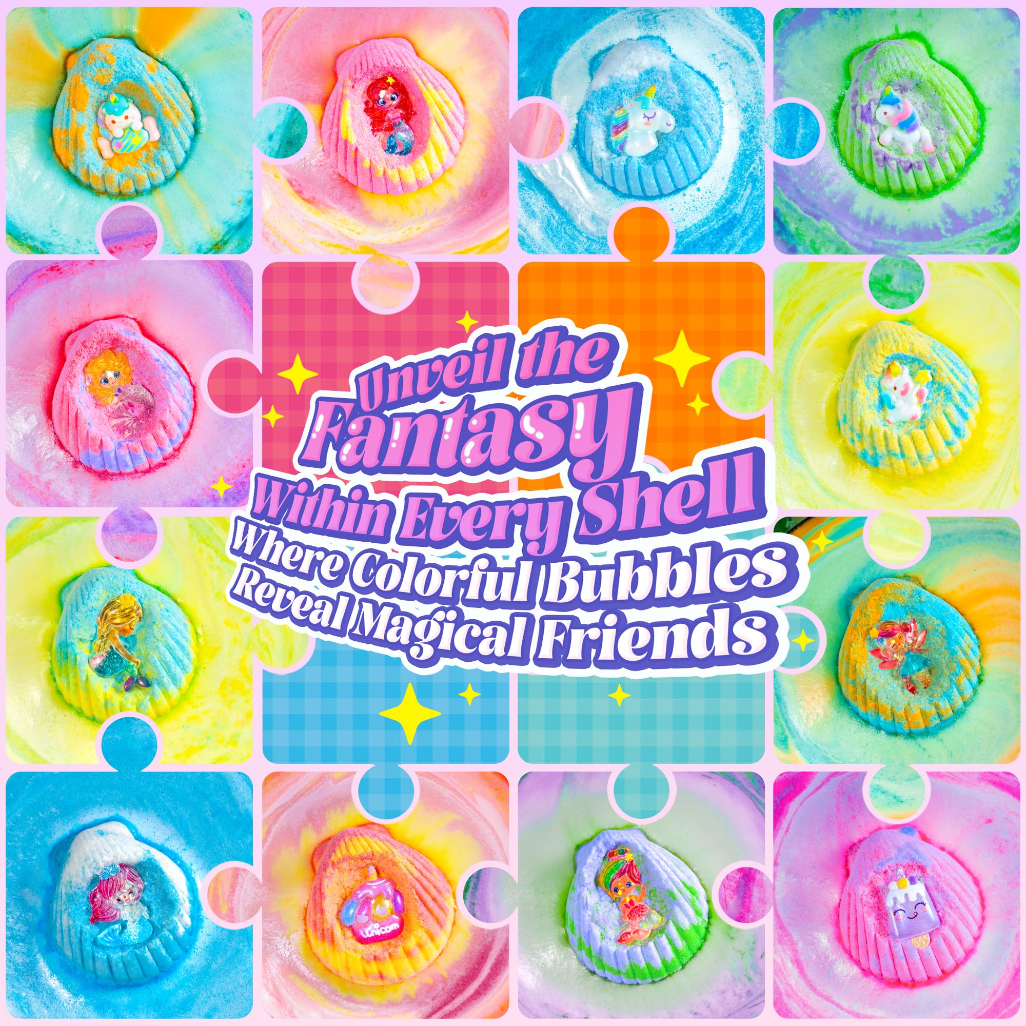 BreezeDream Shell Bath Bombs Gift-ready Packaging showcases ready-to-gift design.