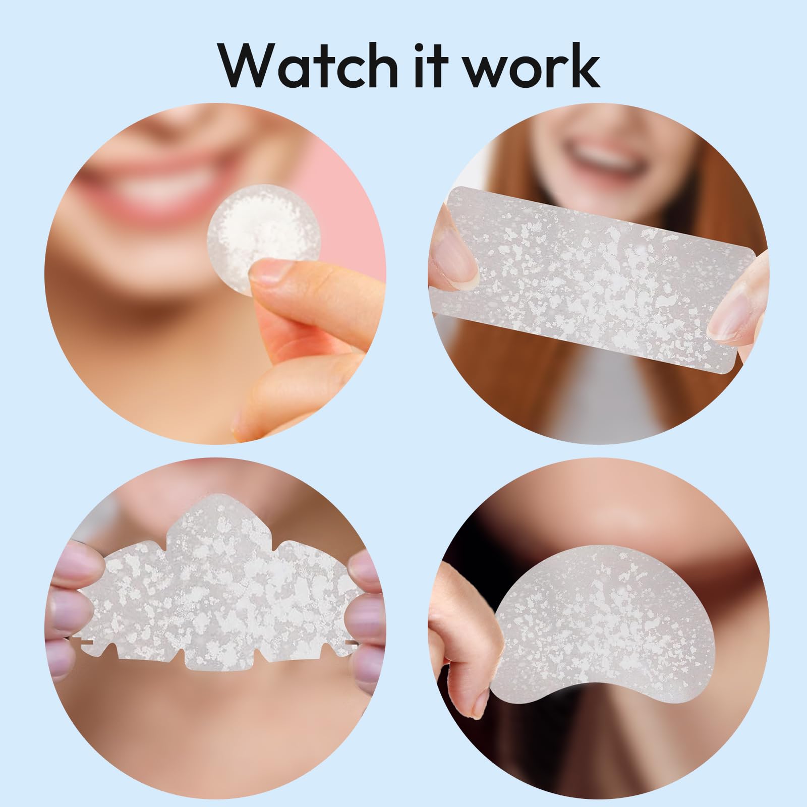 Breiboz all-skin-types hypoallergenic label demonstrates dermatologist-tested and skin-friendly patches.