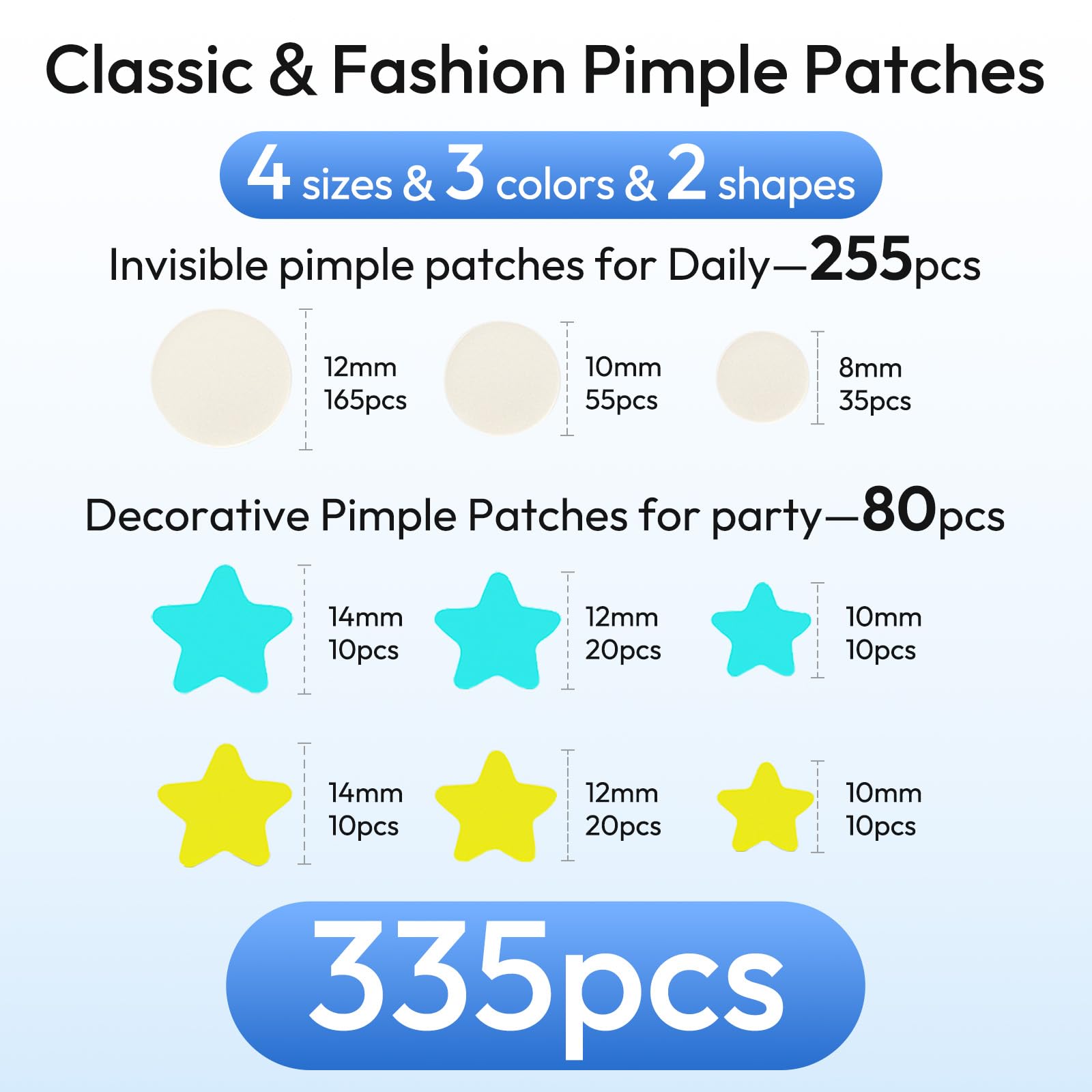 Breiboz patches with salicylic acid help clear clogged pores.
