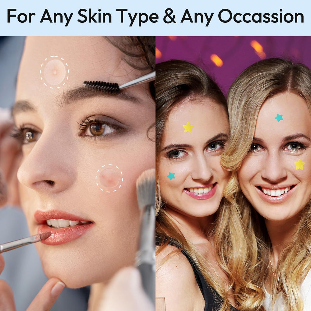 Breiboz pimple patches star shapes add fun, discreet protection for acne spots.