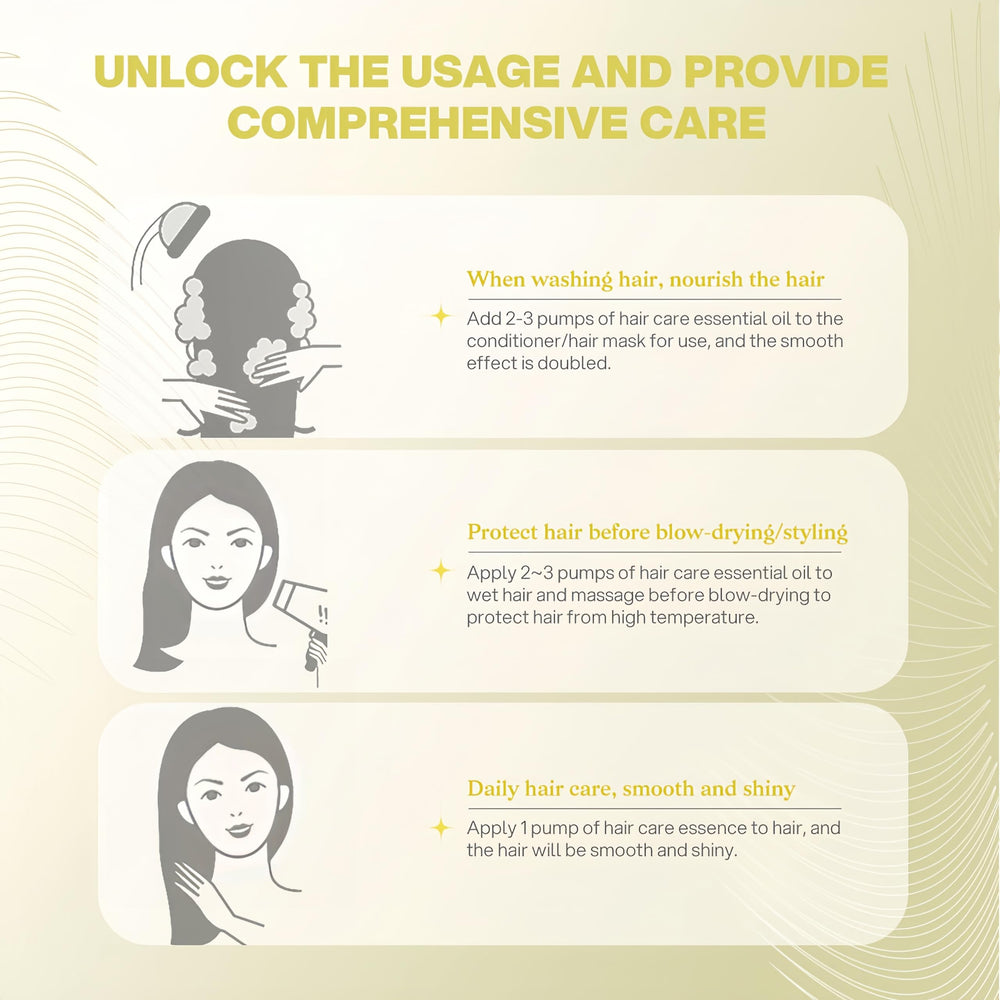 Bremod Performance 10in1 Hair Serum anti-static technology reduces flyaways.