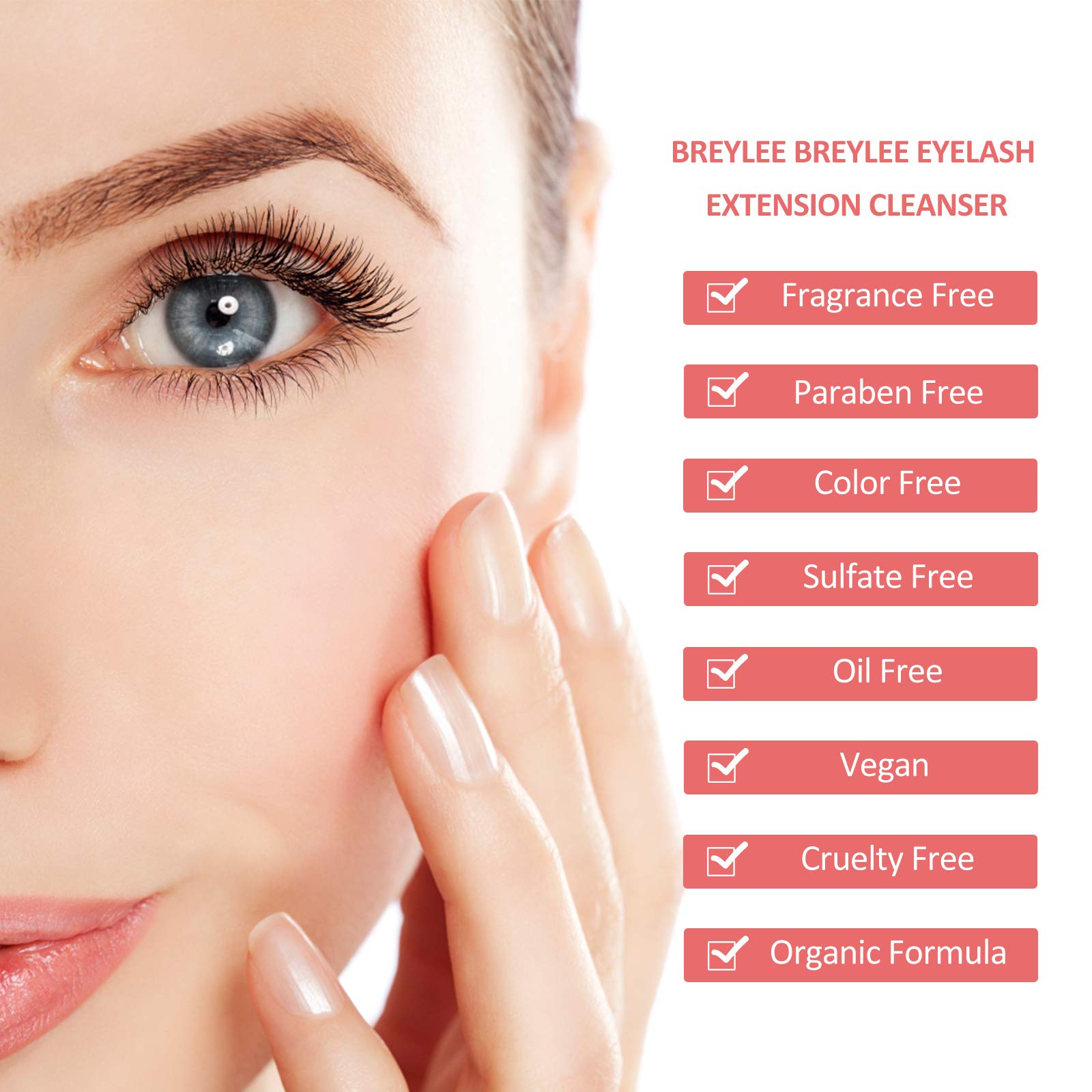 BREYLEE mascara wand included for seamless lash extension maintenance.