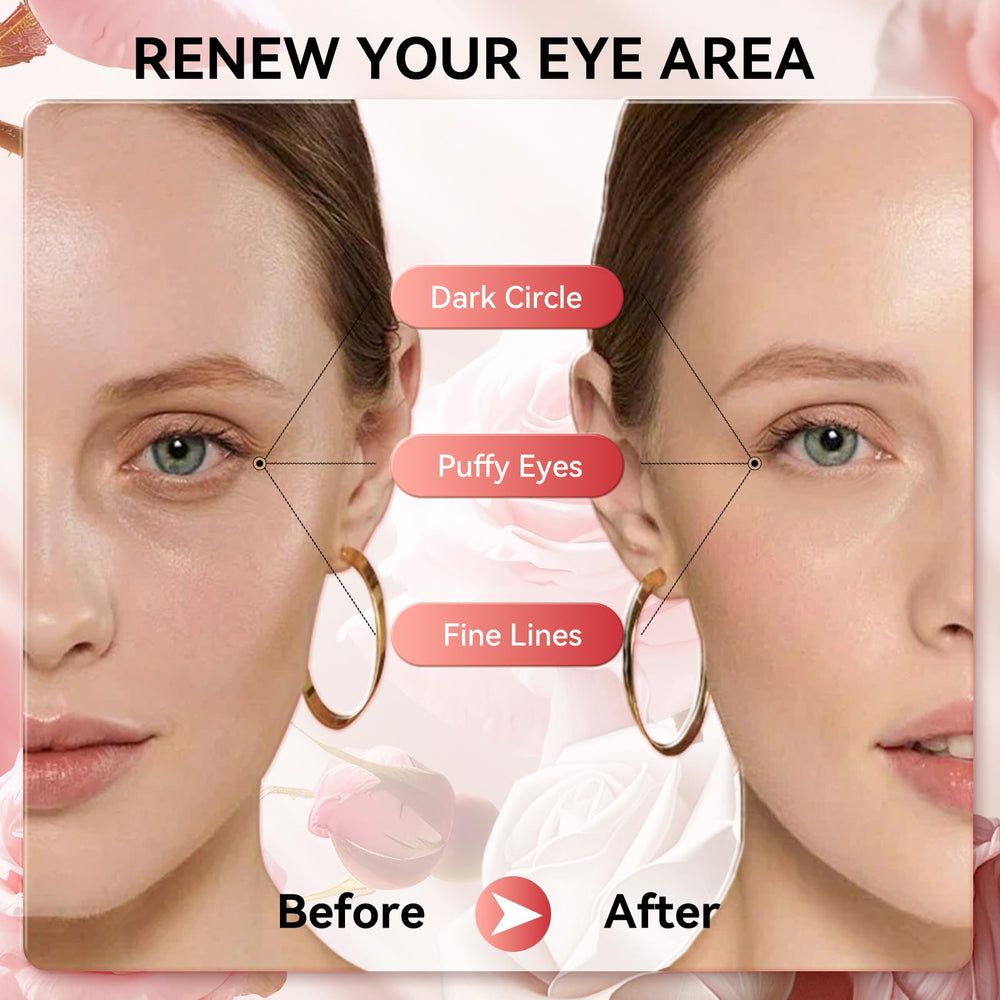 BREYLEE Rose Eye Mask travel pack ready for on-the-go hydration and care.