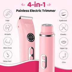 BrFoYu bikini trimmer head provides smooth, pain-free bikini-area trimming.