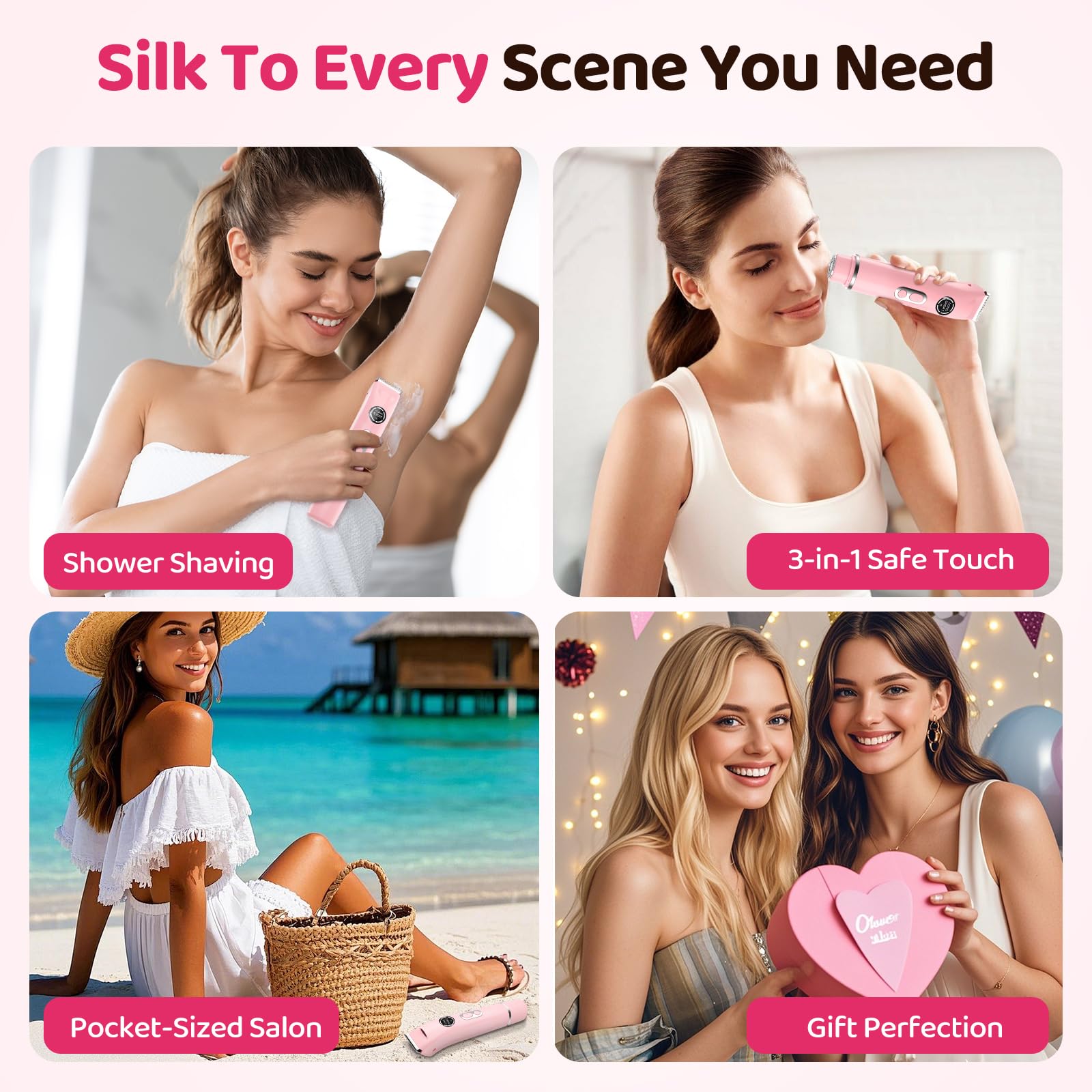 BrFoYu gift-ready pink design suits teens and brides.
