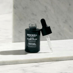 Brickell Hyaluronic Acid Serum application—quick-absorb formula improving skin elasticity