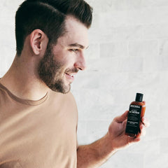 Brickell Men's Daily Essential Face Moisturizer with hyaluronic acid for plump skin.