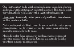 Brickell Men's Invigorating Mint Body Wash ingredients include aloe and jojoba for skin nourishment.