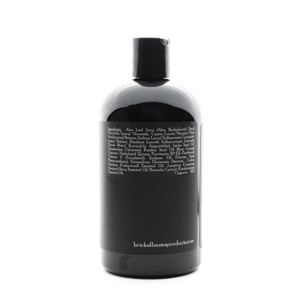 Brickell Men's Rapid Wash face-cleanse shows gentle hydration and refreshing cleanse.