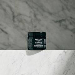 Brickell Men's Retinol Face Moisturizer with hyaluronic acid emphasizes hydration and plumping.