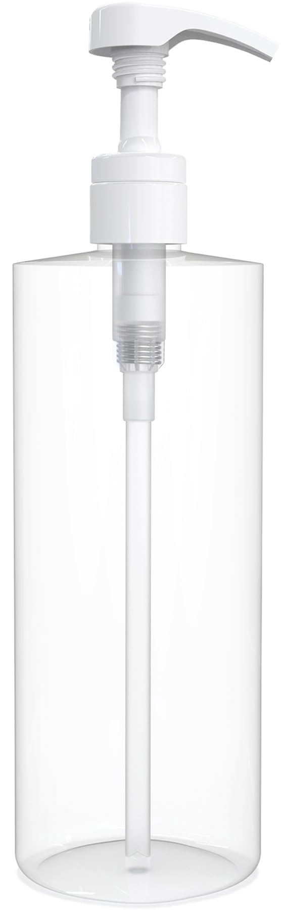 BRIGHTFROM Empty Shampoo Pump Bottles on-shelf arrangement supports organized bathrooms and kitchens.