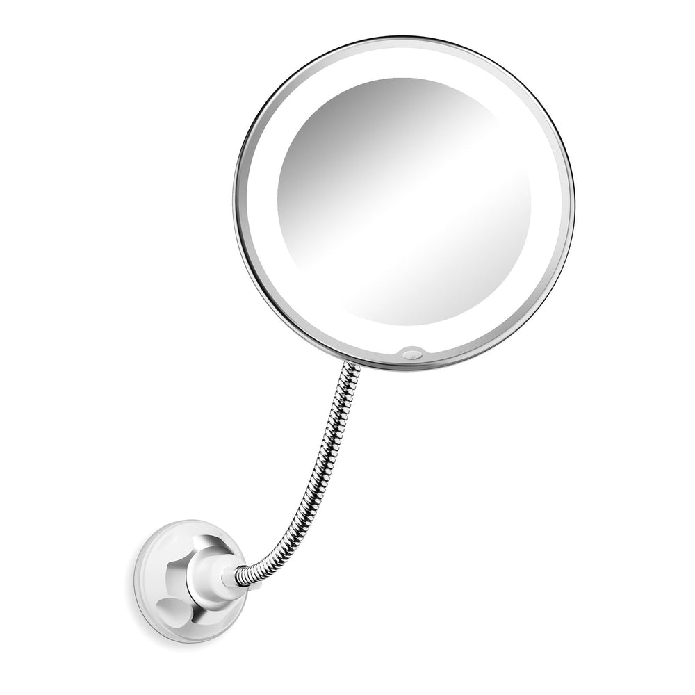 Brightown 10x magnifying mirror close-up detail for precise makeup checks