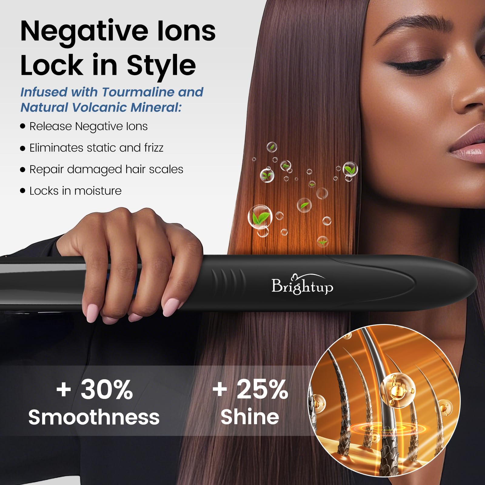 Brightup 2in1 dual voltage design supports worldwide use.