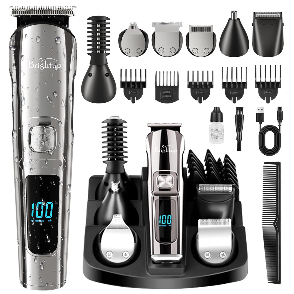Brightup beard trimmer stand base for organized storage and easy access