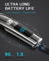 Brightup beard trimmer fully washable parts for easy cleaning