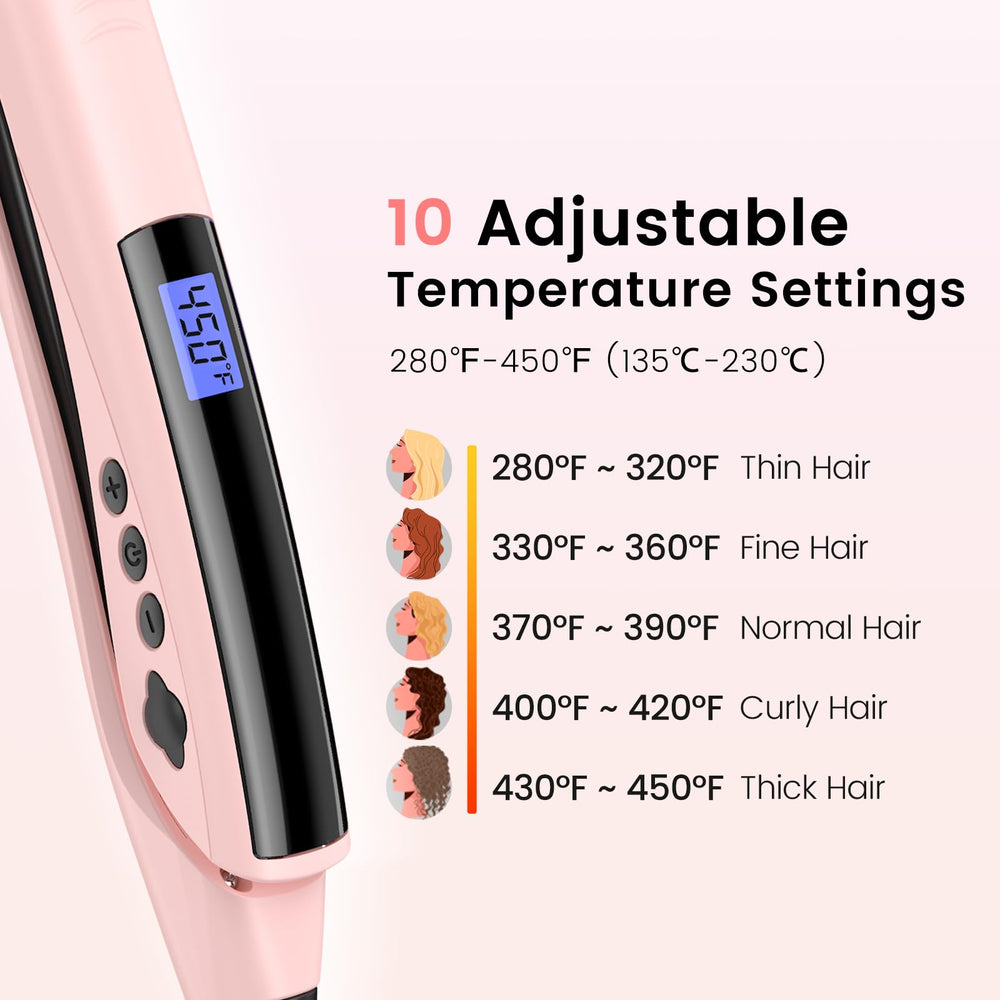 Brightup ergonomic soft-touch handle and 360° swivel cord improve comfortable operation.